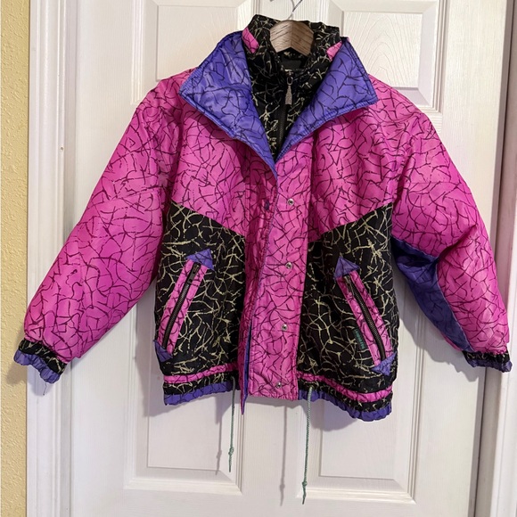 London Fog Other - Vintage 1990’s London Fog Youth Colorblock Puffer Jacket